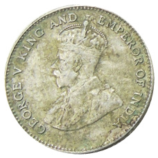 Монета 10 центов 1927 года Стрейтс Сетлментс (реверс)