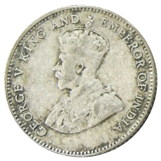 Монета 10 центов 1927 года Стрейтс Сетлментс (реверс)