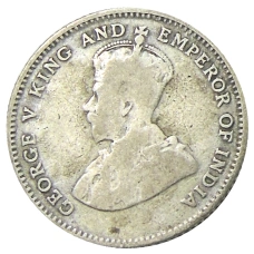 Монета 10 центов 1926 года Стрейтс Сетлментс (реверс)