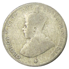 Монета 10 центов 1918 года Стрейтс Сетлментс (реверс)