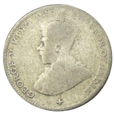 Монета 10 центов 1918 года Стрейтс Сетлментс (реверс)