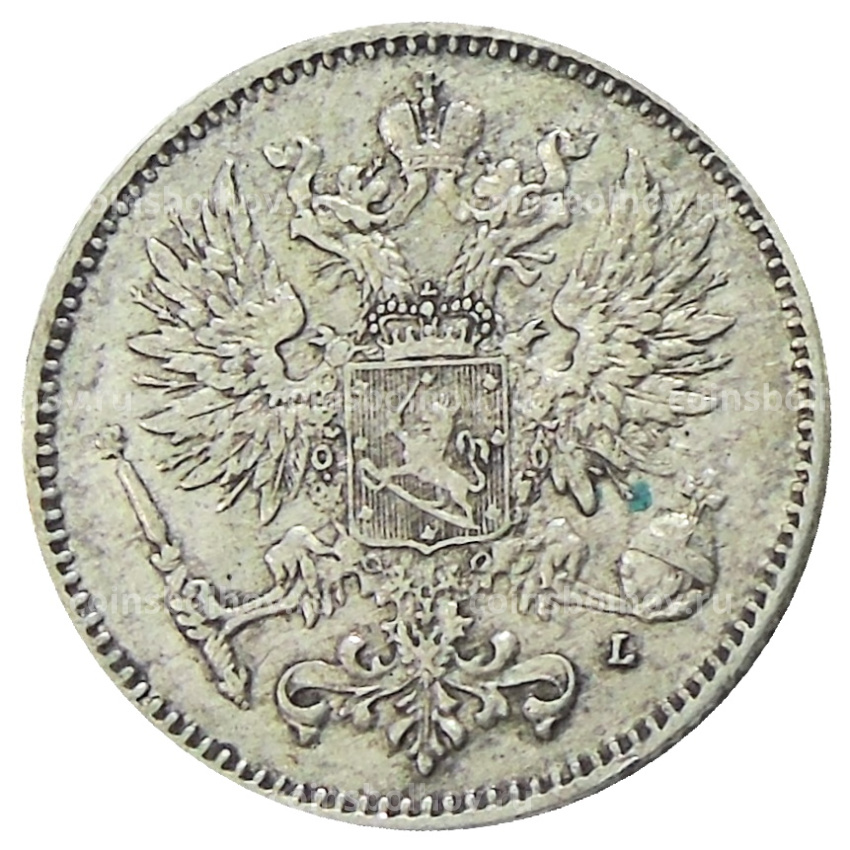 Монета 50 пенни 1911 года Русская Финляндия (вид 2)