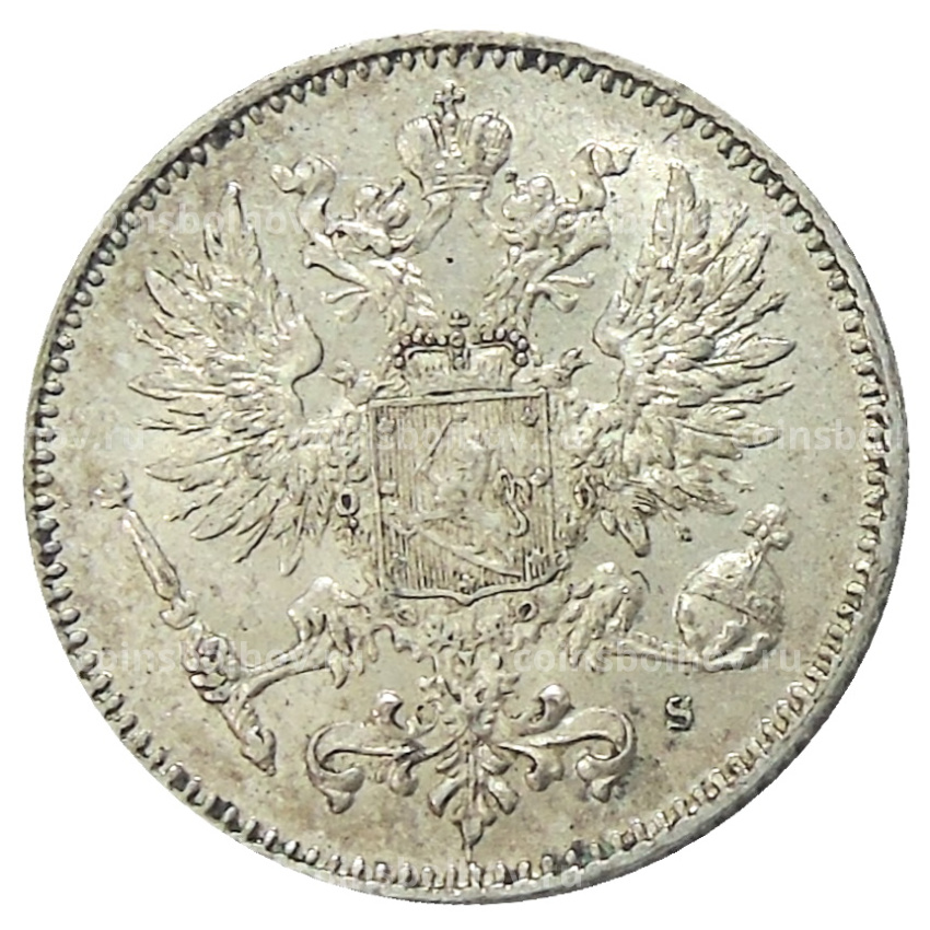 Монета 50 пенни 1914 года Русская Финляндия (вид 2)
