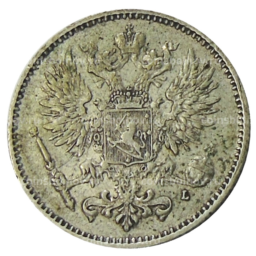 Монета 50 пенни 1911 года Русская Финляндия (вид 2)