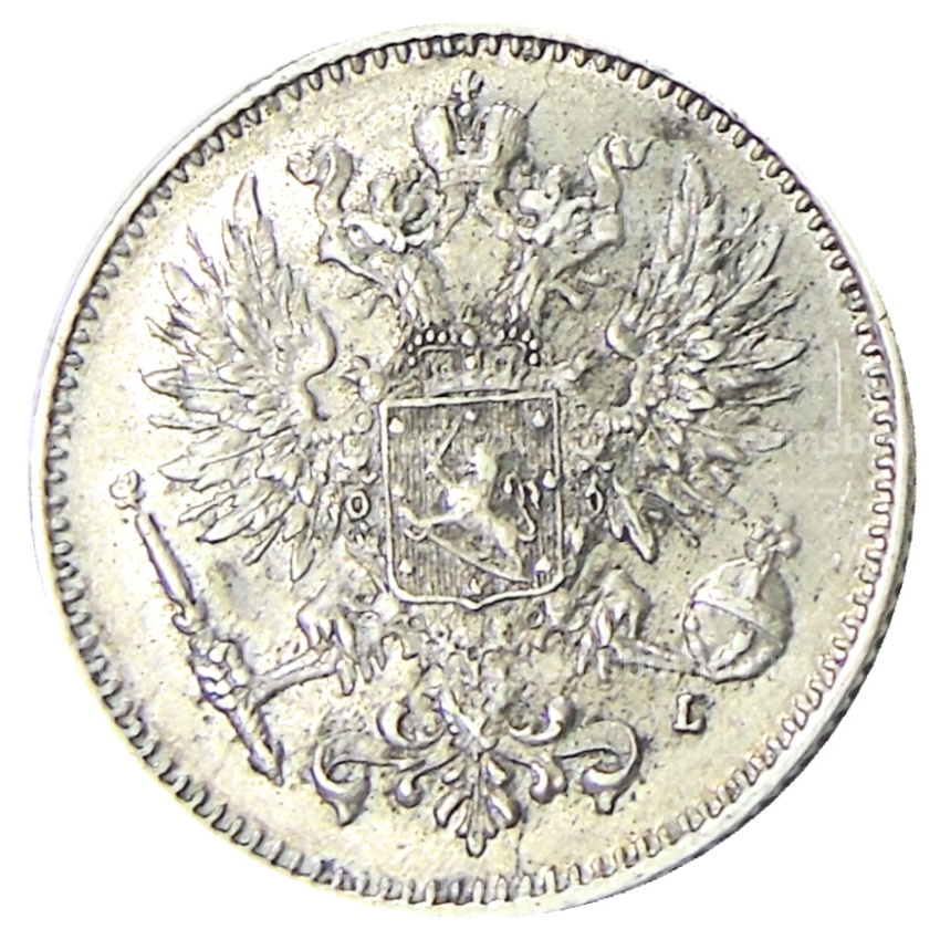 Монета 50 пенни 1911 года Русская Финляндия (вид 2)