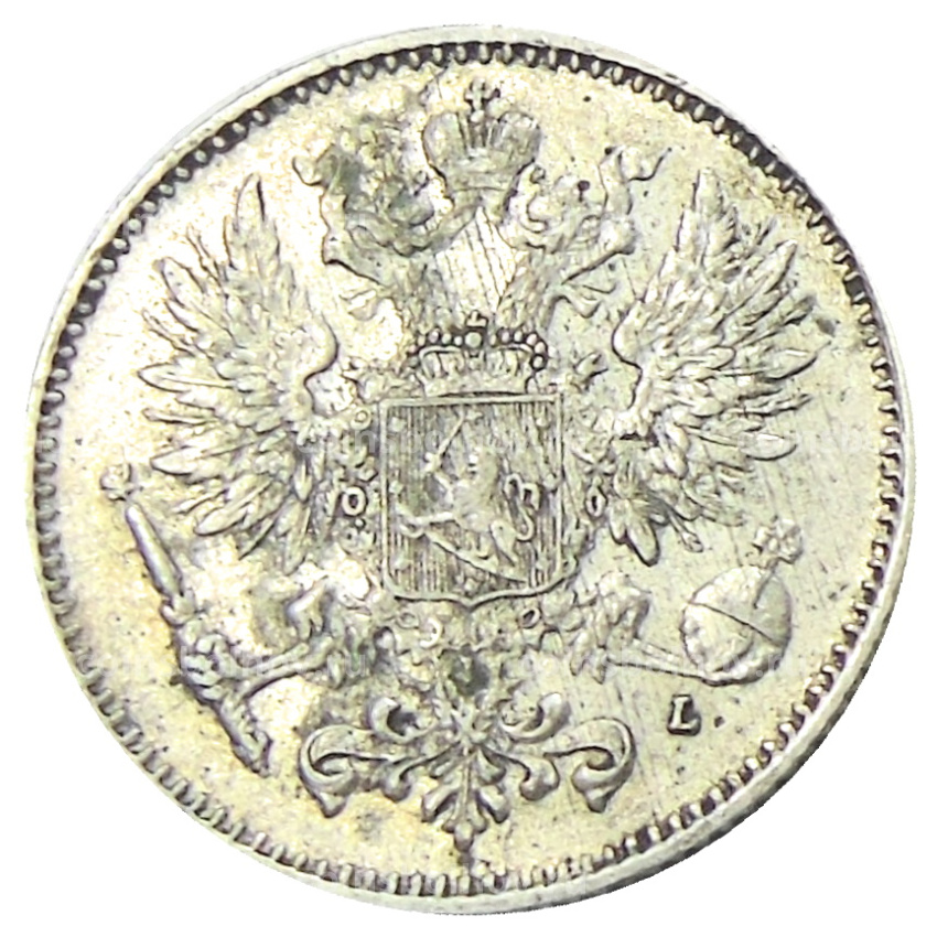 Монета 50 пенни 1911 года Русская Финляндия (вид 2)