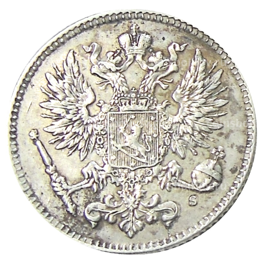 Монета 50 пенни 1914 года Русская Финляндия (вид 2)