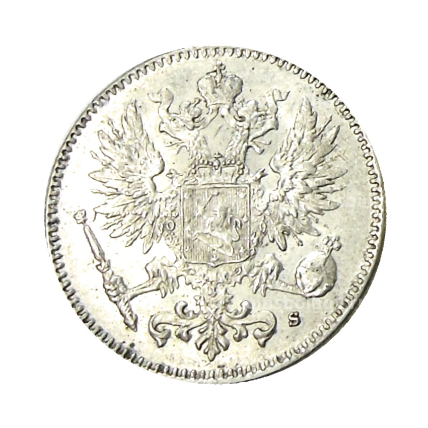 Монета 50 пенни 1916 года Русская Финляндия (вид 2)