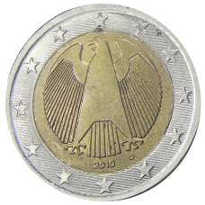 2 евро 2010 года G Германия — Копия
