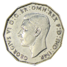 3 пенса 1937 года Великобритания — Копия (вид 2)