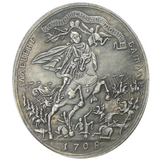 Медаль «Битва при Лесной» 1708 года — Копия