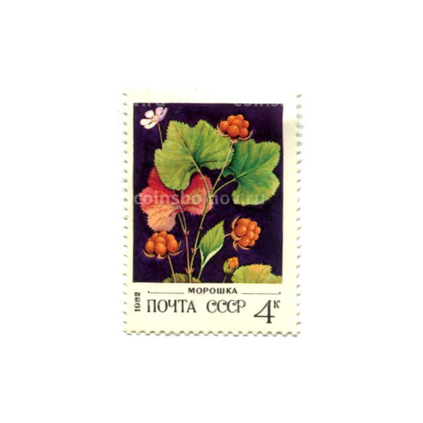 Марка «Морошка» 1982 год