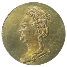 Жетон «Открытие памятника Петру I» 1782 года — Копия (вид 2)