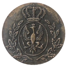 1 грош 1816 года  Польша — Копия (вид 2)