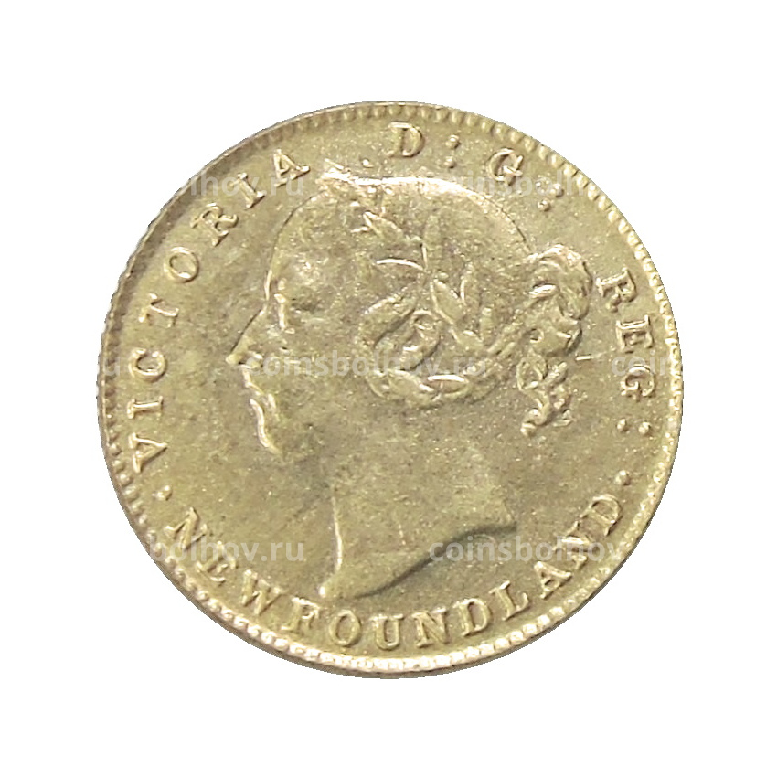 2 доллара 1870 года Ньюфаундленд — Копия (вид 2)