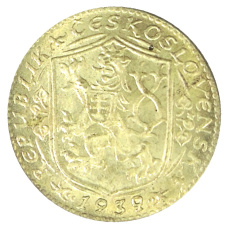 1 дукат 1939 года Чехословакия — Копия (вид 2)