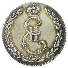 Жетон «В память учреждения императорской академии художеств в Петербурге» 1765 года —  Копия (реверс)