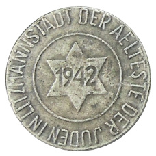 10 пфеннигов 1942 года Германия (для Гетто в Лодзи) — Копия