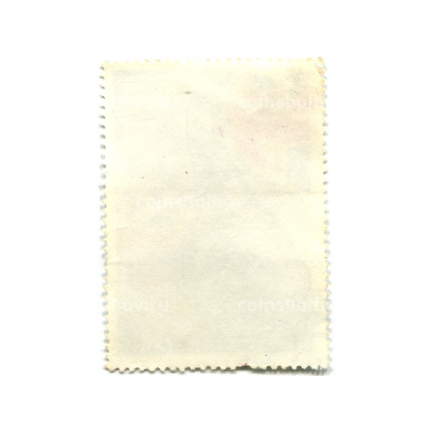 Марка «Международные полеты в космосе СССР-Румыния» 1981 год (вид 2)