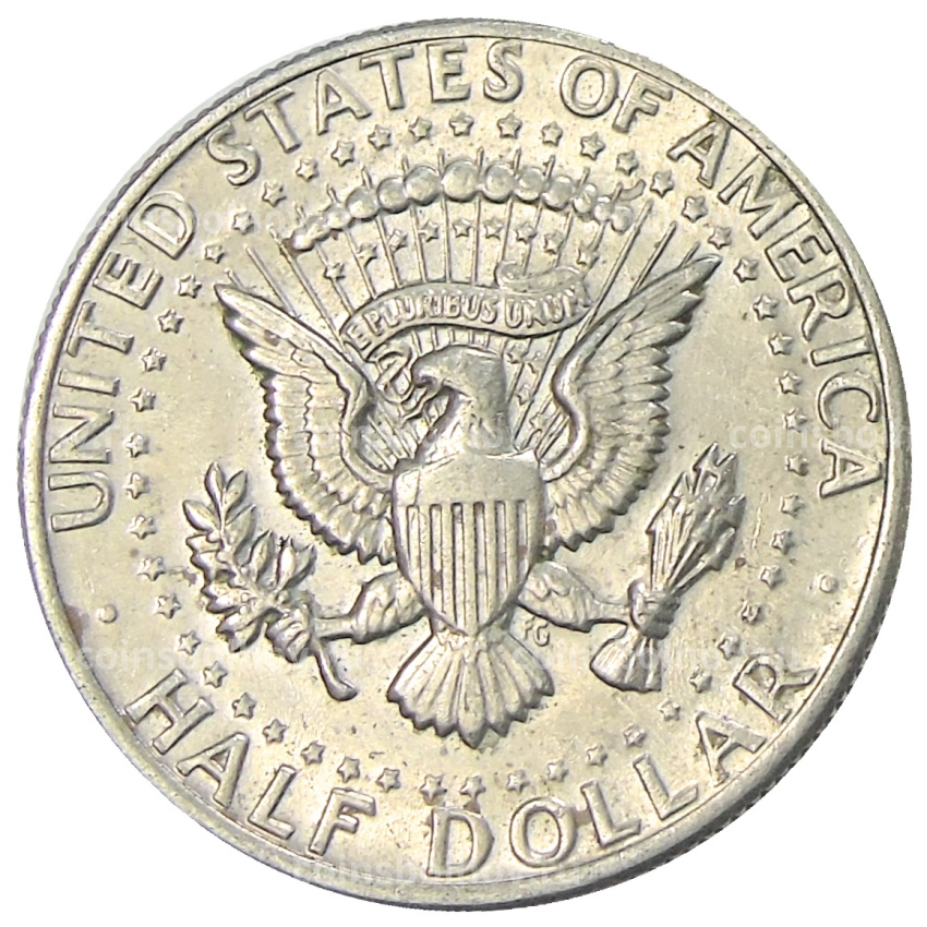 Монета 1/2 доллара (50 центов) 1974 года США (вид 2)