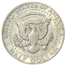 Монета 1/2 доллара (50 центов) 1974 года США (реверс)