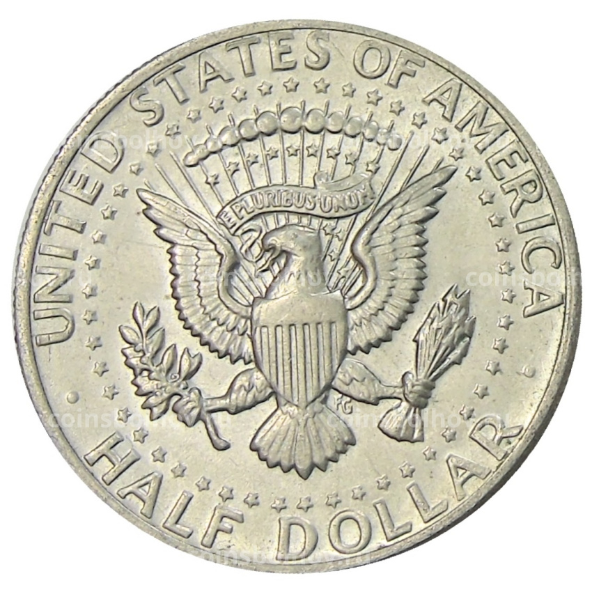Монета 1/2 доллара (50 центов) 1973 года США (вид 2)