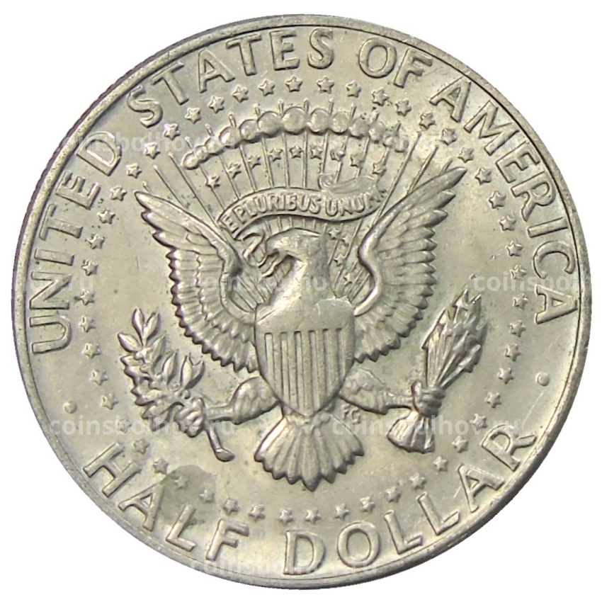 Монета 1/2 доллара (50 центов) 1974 года D США (вид 2)