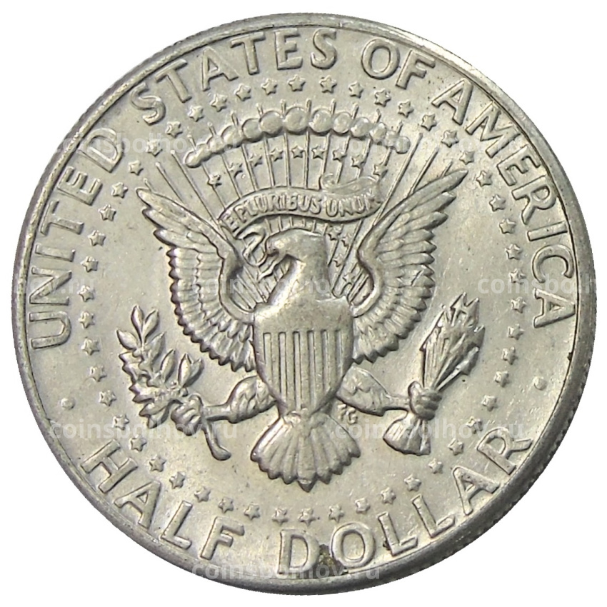 Монета 1/2 доллара (50 центов) 1974 года D США (вид 2)