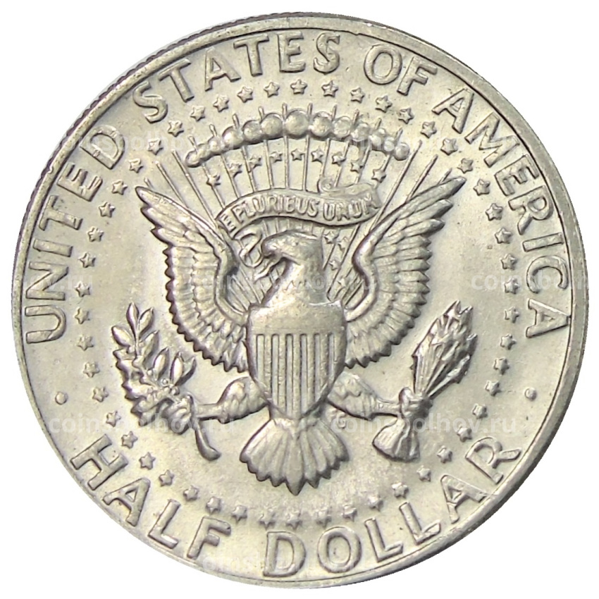 Монета 1/2 доллара (50 центов) 1974 года D США (вид 2)