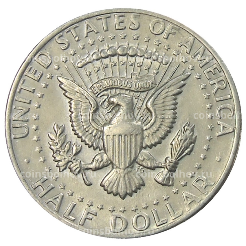 Монета 1/2 доллара (50 центов) 1973 года D США (вид 2)