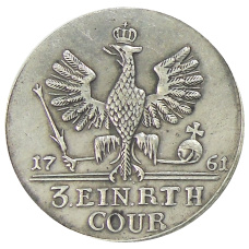 1/3 талера 1761 года для Пруссии — Копия