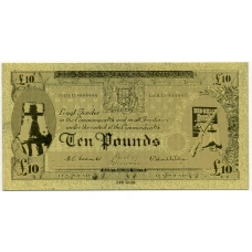 Сувенирная банкнота 10 фунтов Австралия