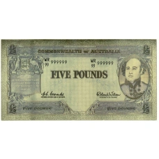 Сувенирная банкнота 5 фунтов Австралия