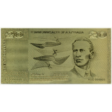 Сувенирная банкнота 20 долларов Австралия (вид 2)