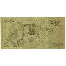 Сувенирная банкнота 50 долларов Австралия