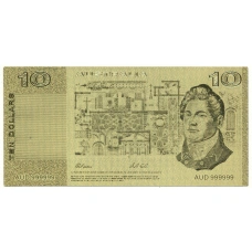 Сувенирная банкнота 10 долларов Австралия (вид 2)