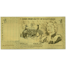 Сувенирная банкнота 1 доллар Австралия