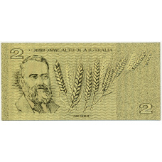 Сувенирная банкнота 2 доллара Австралия (аверс)