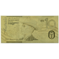 Сувенирная банкнота 10 долларов Австралия (аверс)