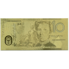Сувенирная банкнота 10 долларов Австралия (реверс)