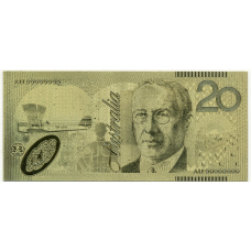 Сувенирная банкнота 20 долларов Австралия (реверс)