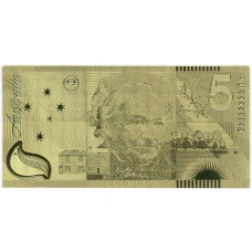 Сувенирная банкнота 5 долларов Австралия