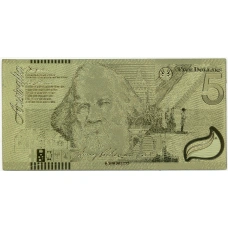 Сувенирная банкнота 5 долларов Австралия (вид 2)