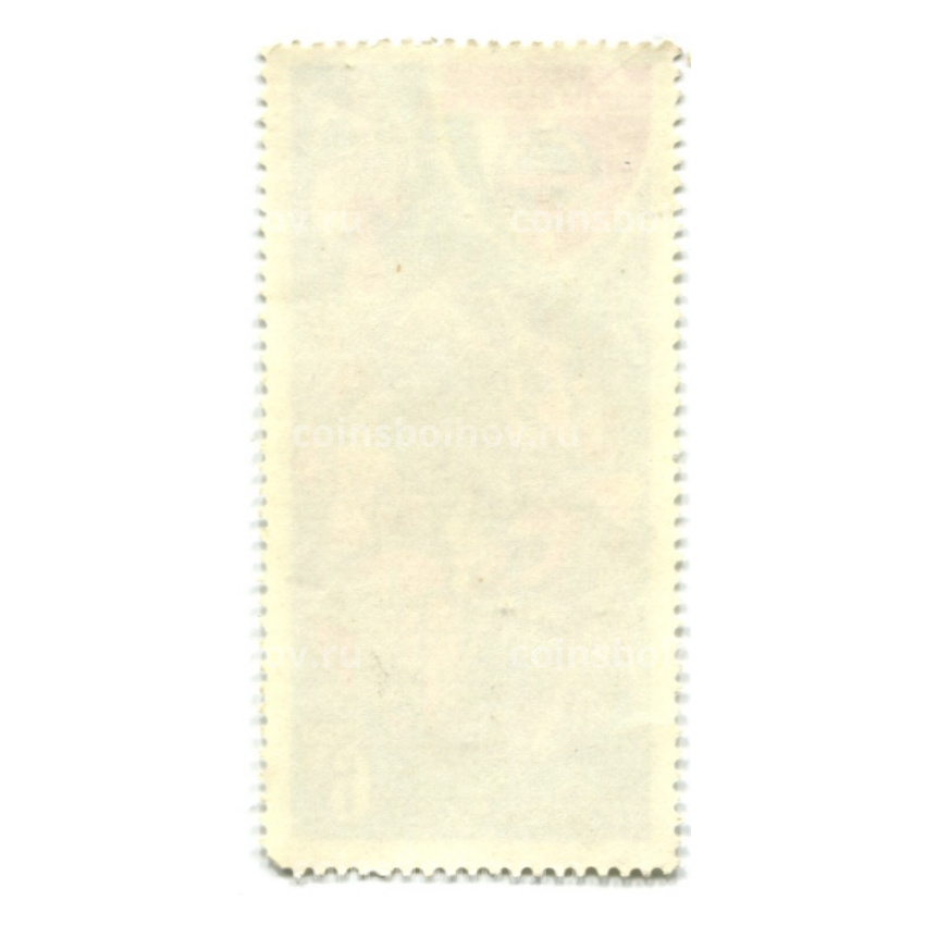 Марка «Международные полеты в космос СССР — Болгария» (подготовка к полетам) 1980 год (вид 2)