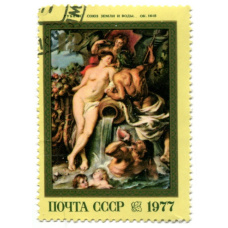 Марка «Рубенс «Союз земли и воды около 1916 года»