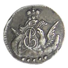 5 копеек 1758 года СПБ — Копия (реверс)