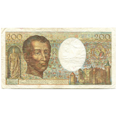 Банкнота 200 франков 1982 года Франция (вид 2)