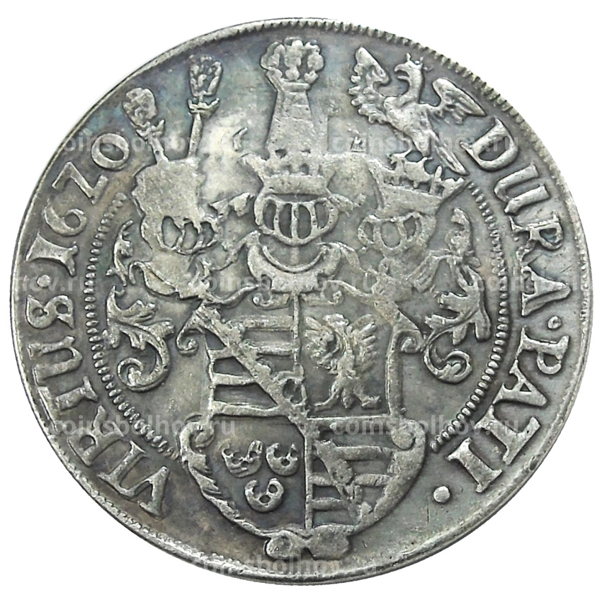 1 талер 1620 года Германские государства — Саксония — Копия (вид 2)