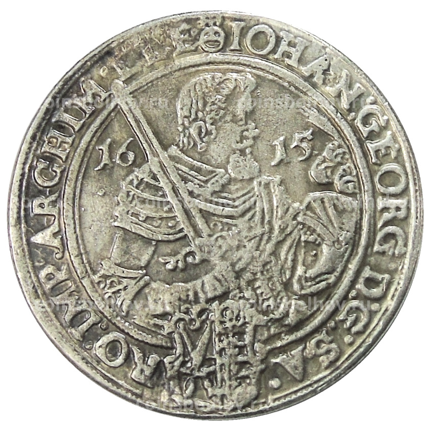 1 талер 1615 года Германские государства — Саксония — Копия