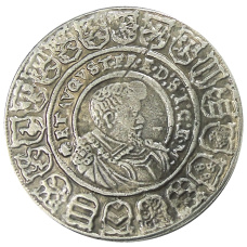 1 талер 1615 года Германские государства — Саксония — Копия (вид 2)